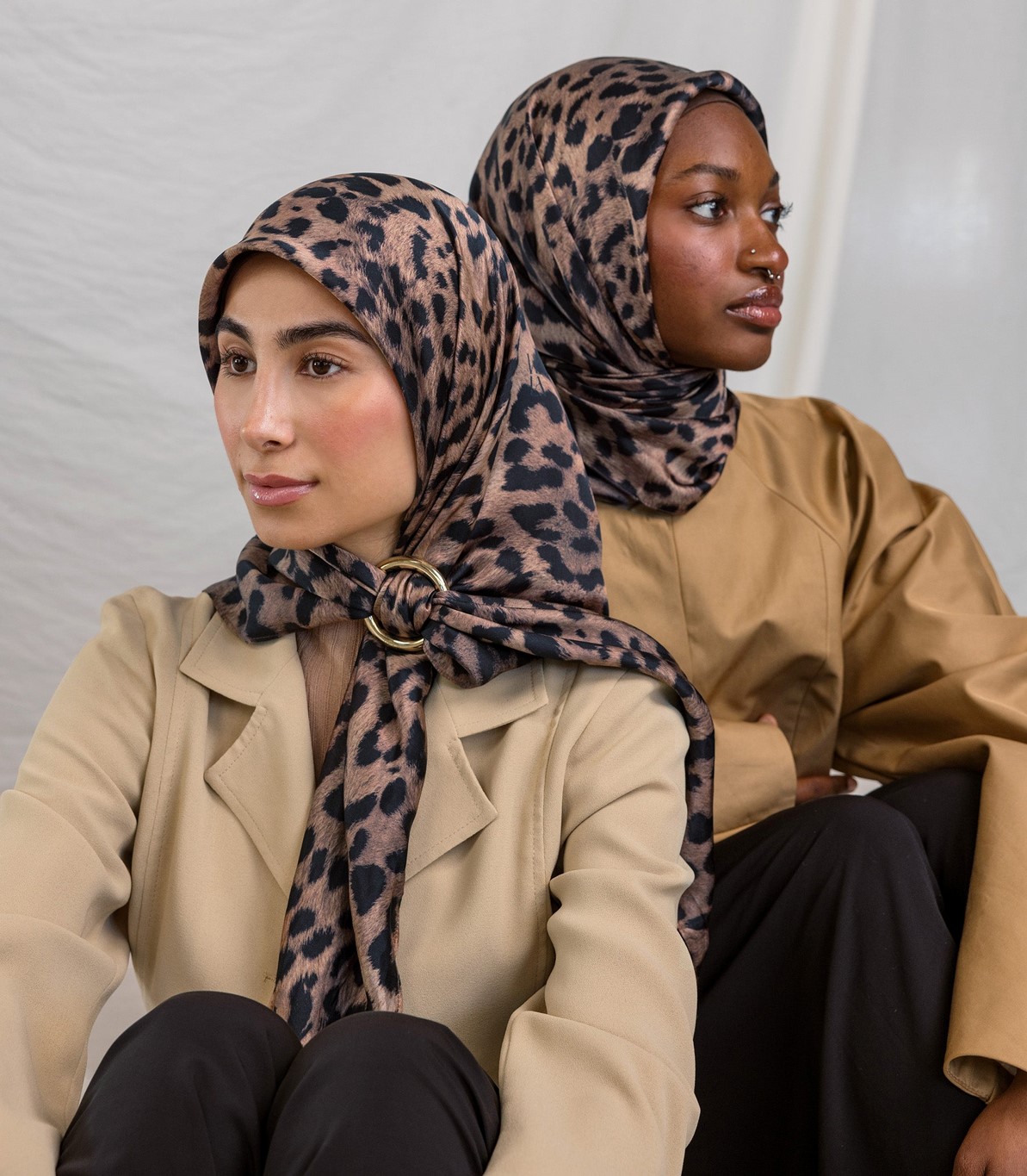 Silk Printed Headscarf